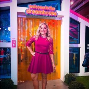 BB Dakota Lace Back Dress